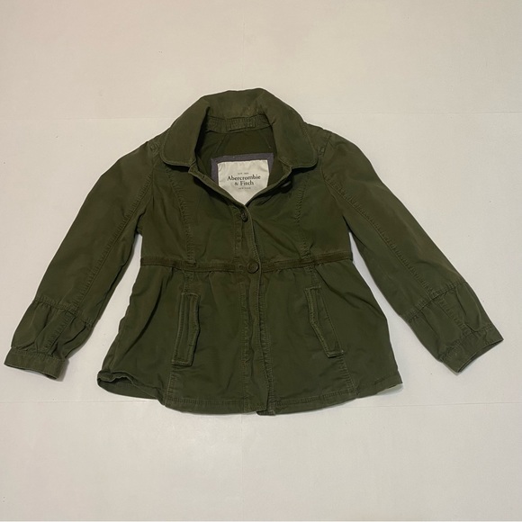 Abercrombie & Fitch Jackets & Blazers - 2. Abercrombie & Fitch army green jacket. Size small